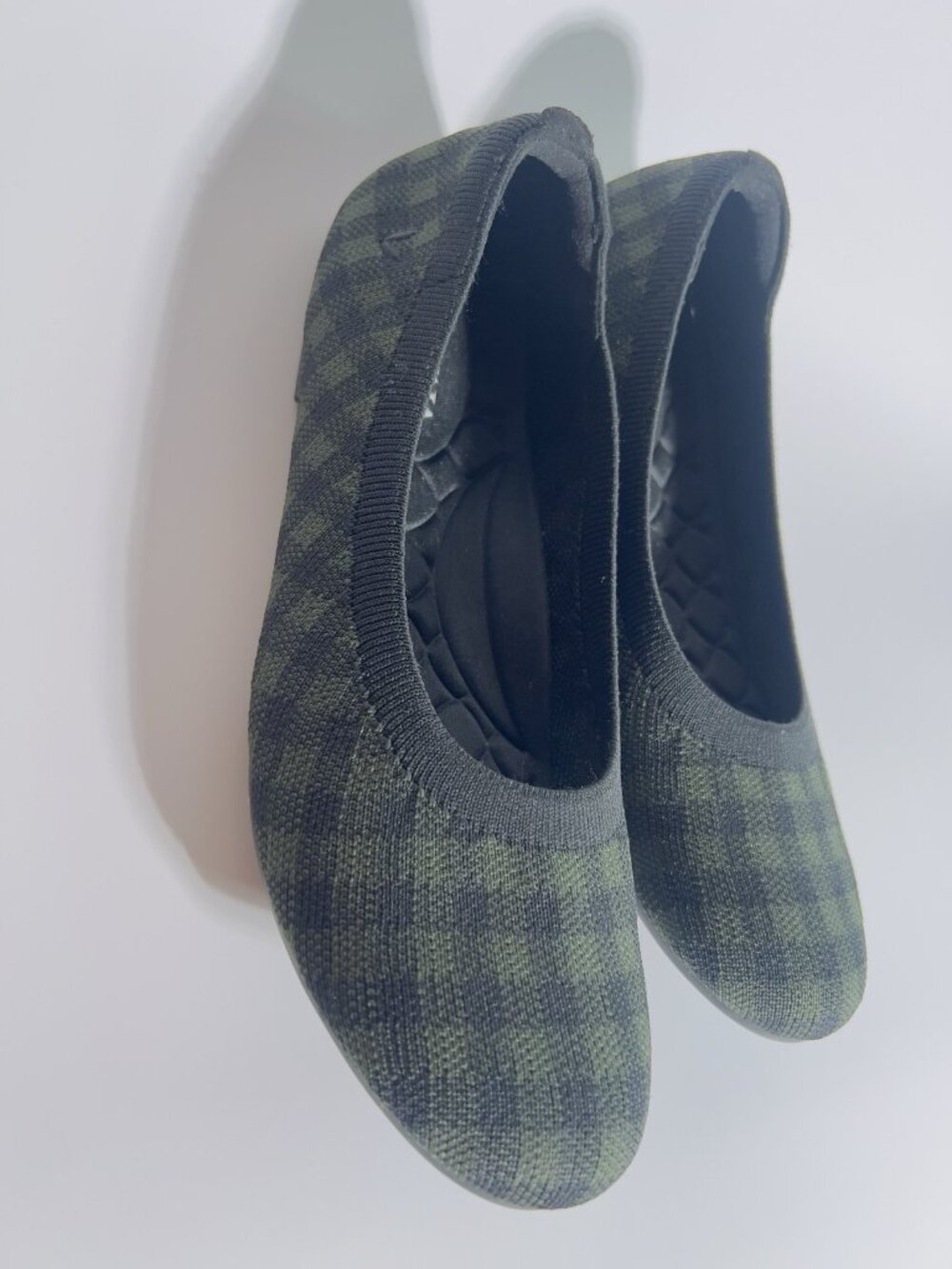 VIVAIA Women’s Knit Flats Green Camo Size US 10.5 EU 41 - Picture 12 of 13